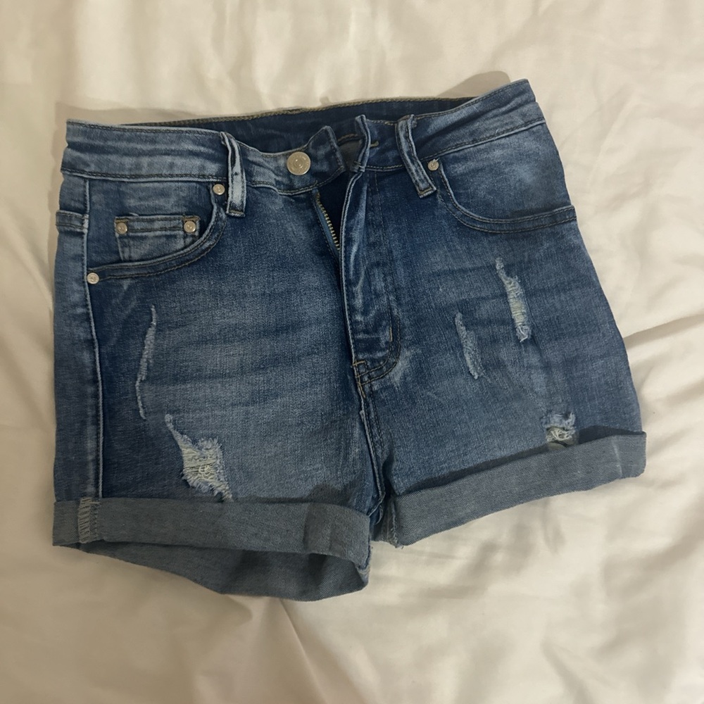 SHEIN denim shorts